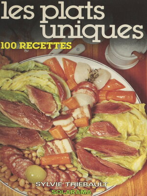 cover image of Les plats uniques